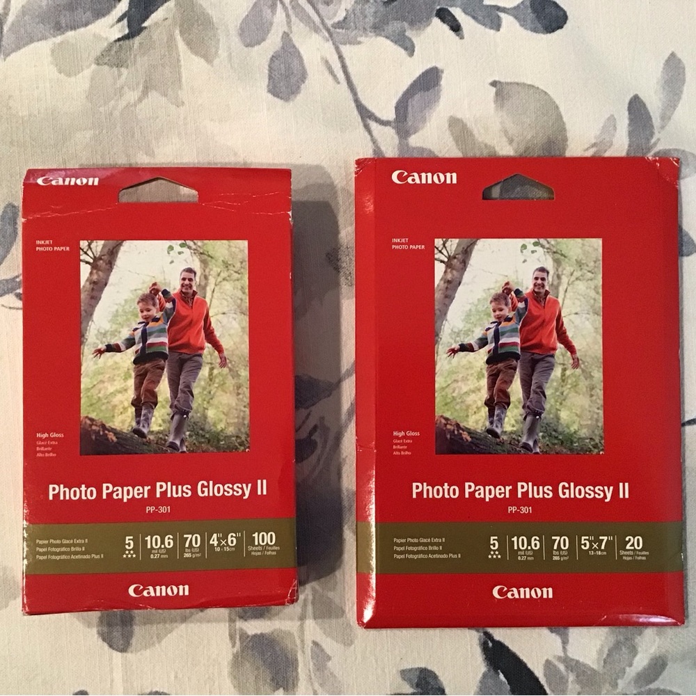 Canon Red Photo Paper Plus Glossy II